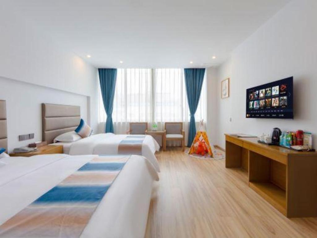 Fulante Theme Hotel จางเจียเจี้ย ภายนอก รูปภาพ