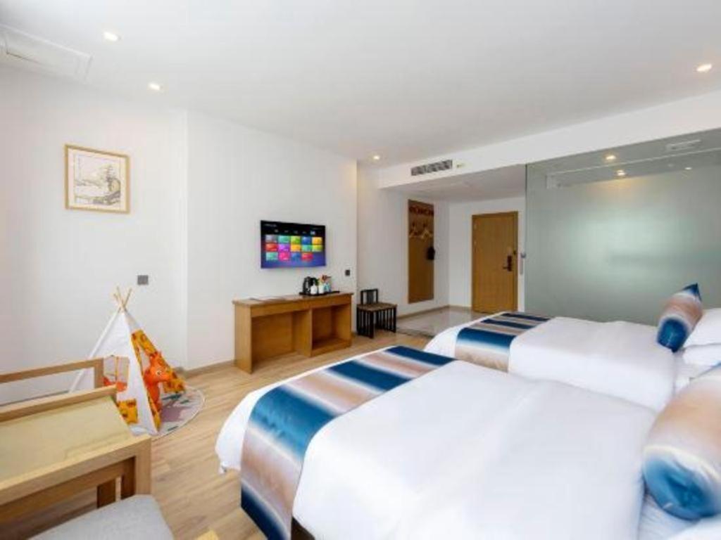 Fulante Theme Hotel จางเจียเจี้ย ภายนอก รูปภาพ
